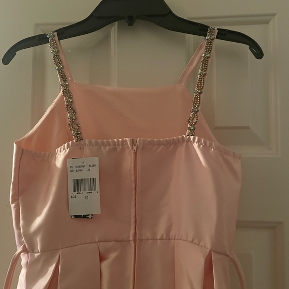 Xtraordinary Big Girls (7-14) Size 10 dress in blush - Picture 8 of 8